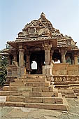 Khajuraho - the Nandi mandap in front of Visvanatha temple 